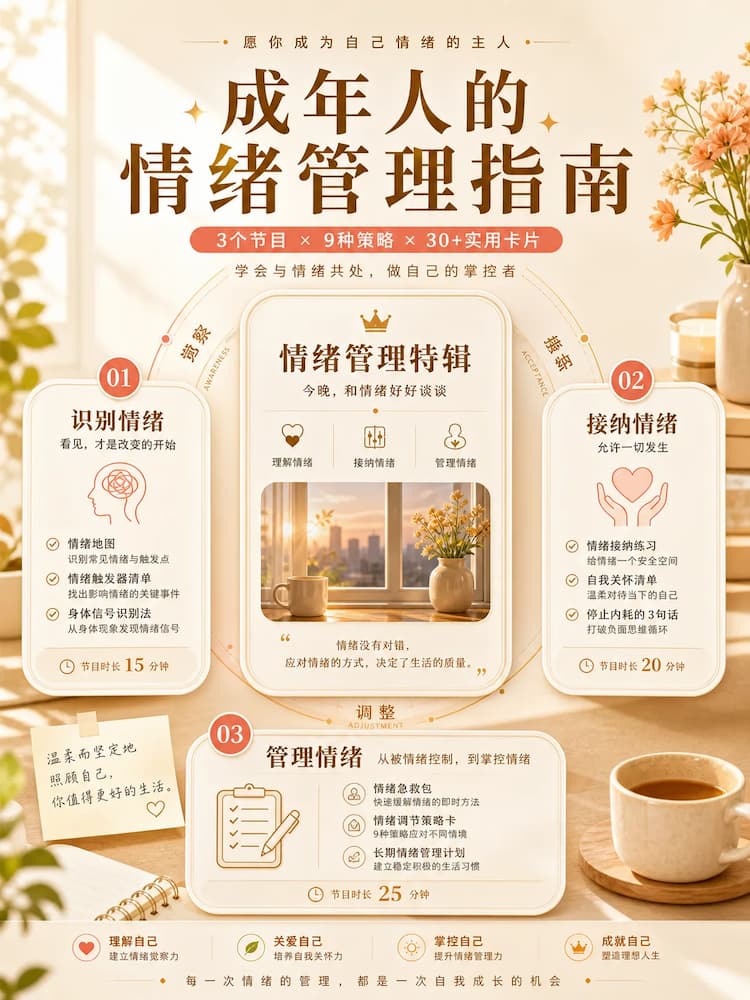 深夜电台 · 情绪文案